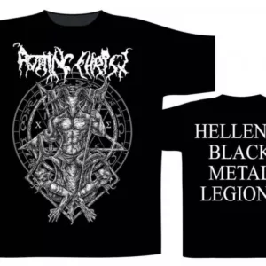 Rotting Christ – T-Shirt “Hellenic Black Metal Legions”